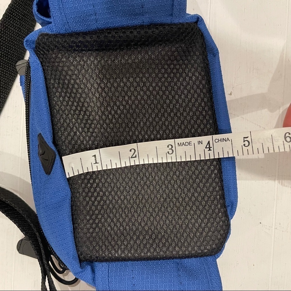 𝅺fanny Pack, 3 Zippered Compartments Adjustable Waist Sport Fanny Pack Bag - Picture 7 of 10